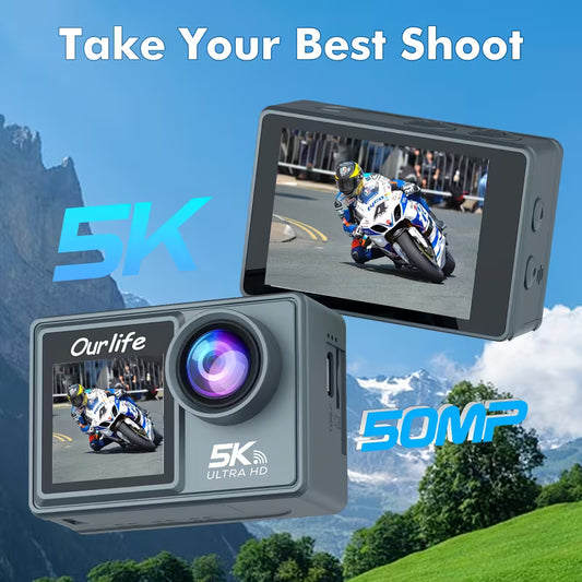 Ourlife 5K Sports Action Camera
